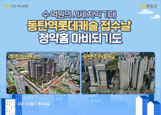 당첨만 됐다 하면 엄청난 시세 차익! 로또청약 다음 타자는 어딜까?