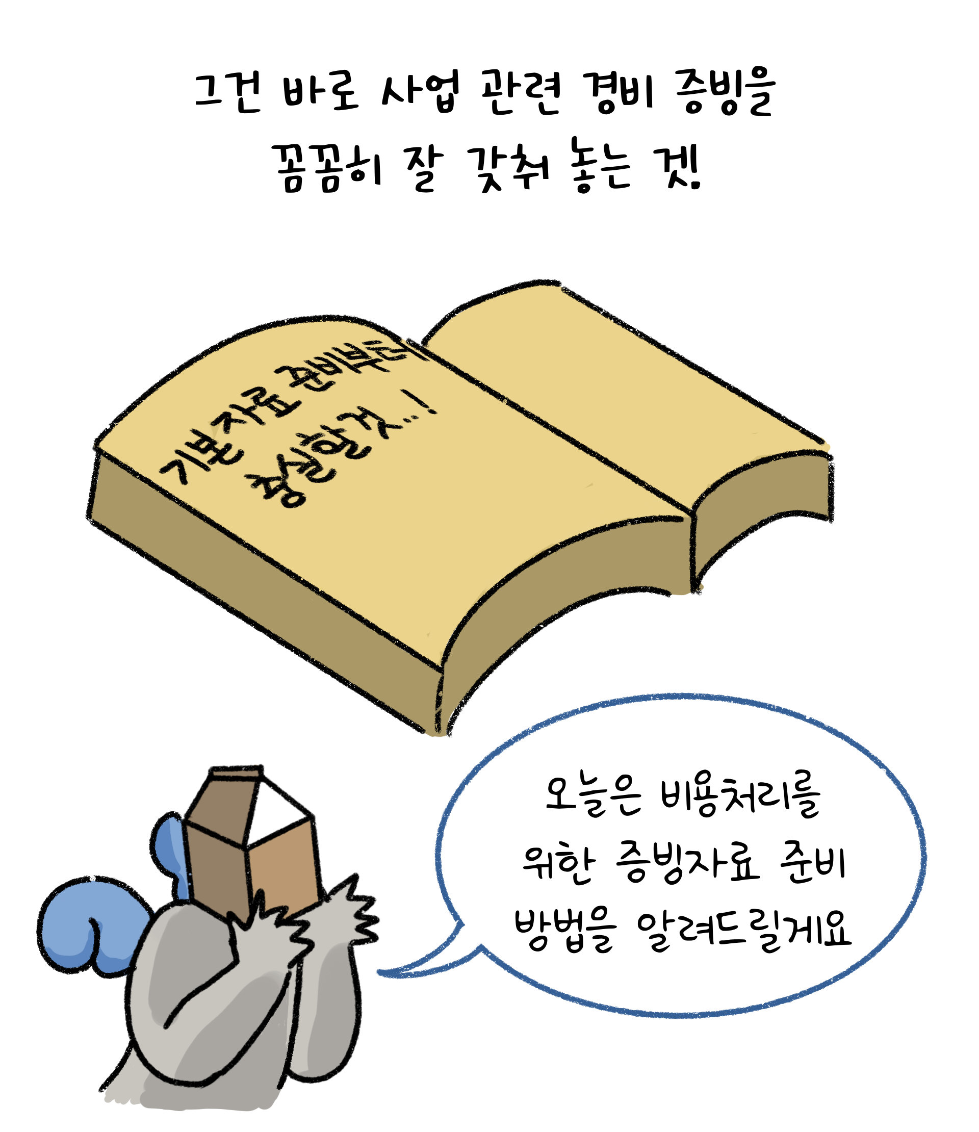 사업 관련 경비 증빙을 꼼꼼히 갖춰 놓고 기본자료 준비부터 충실하게 하는 방법을 소개하고자 한다.