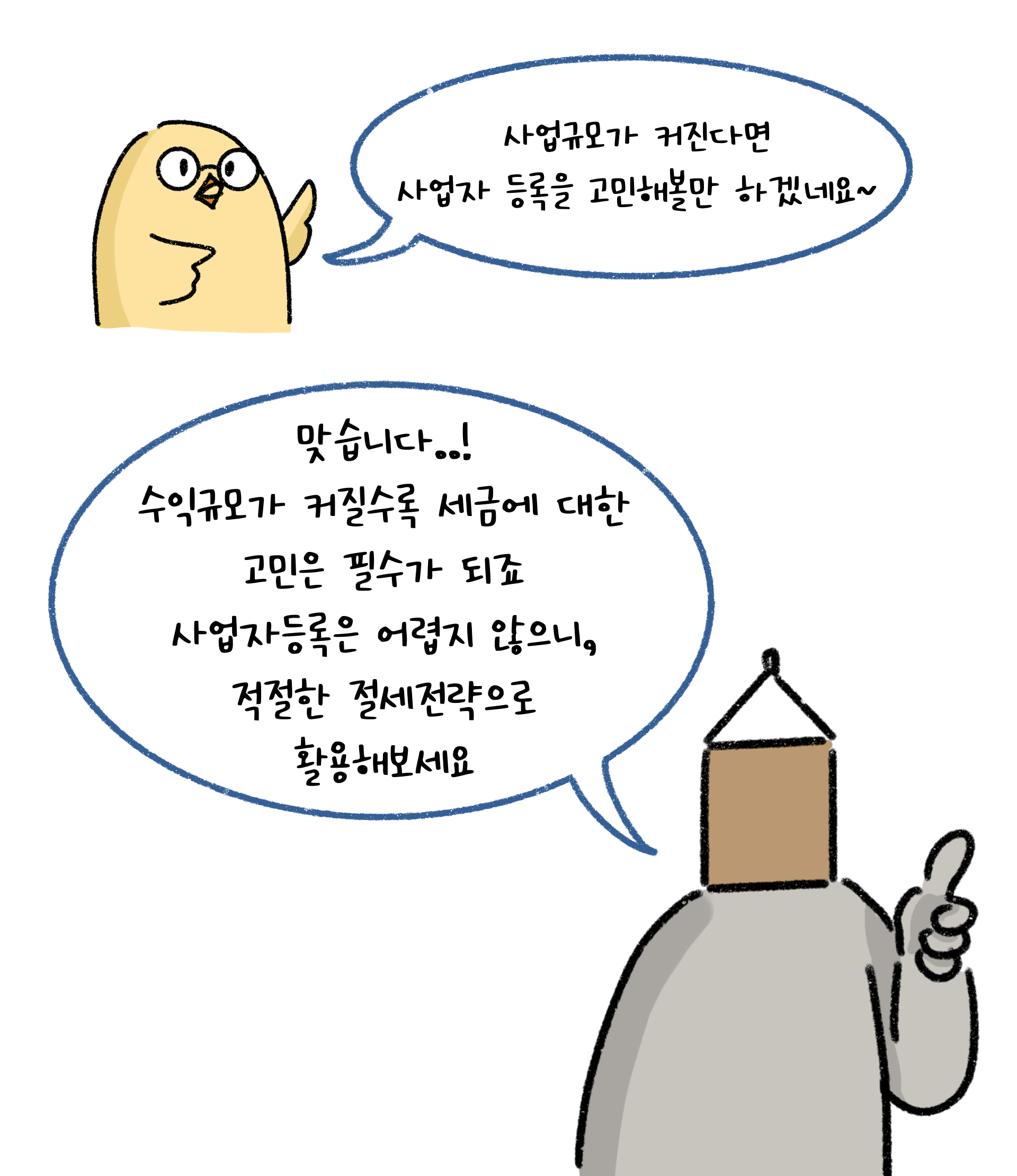 '수익규모'가 커질수록 '세금'에 대한 고민은 필수가 됩니다.