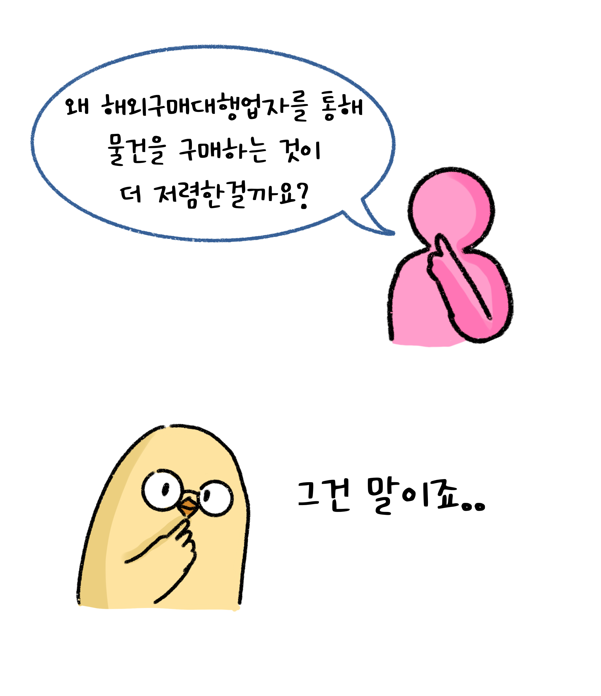 왜 '해외구매대행업자'를 통해 물건을 구매하는 것이 더 저렴한걸까요? 그건 말이죠.. 