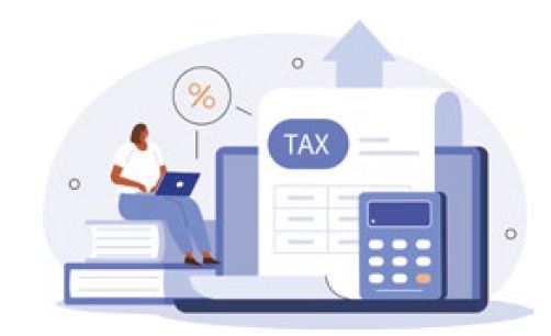 계산기 뒤로 TAX가 적힌 종이가 세워져있다. 그 옆으로는 책이 쌓여있는데, 쌓인 책 위에 여자가 앉아서 노트북을 하고 있다.