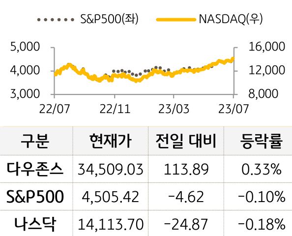 미국 증시
