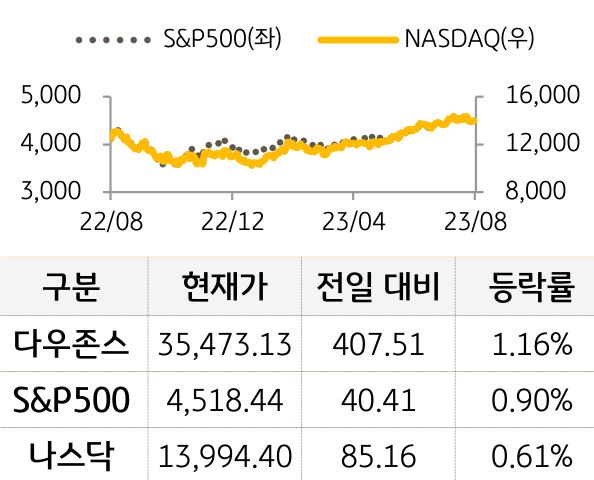 미국 증시