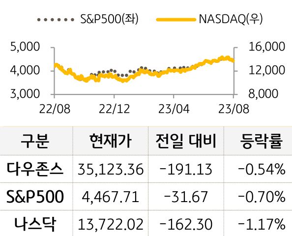 미국 증시