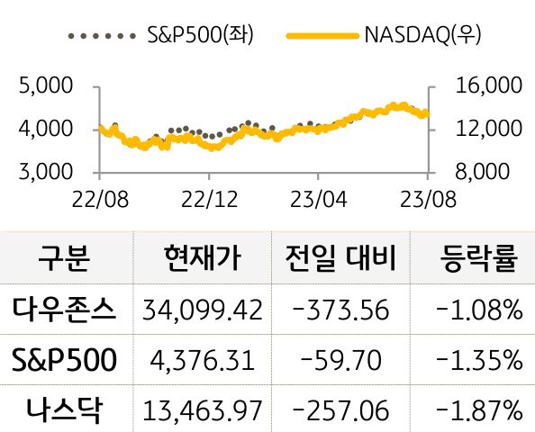 미국 증시