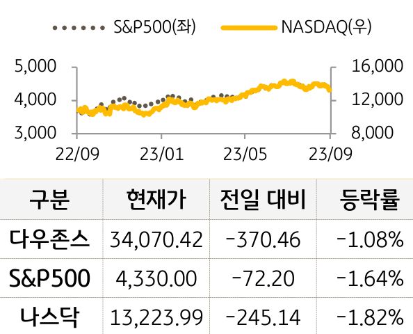 미국 증시