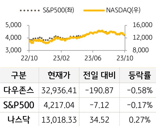 미국 증시