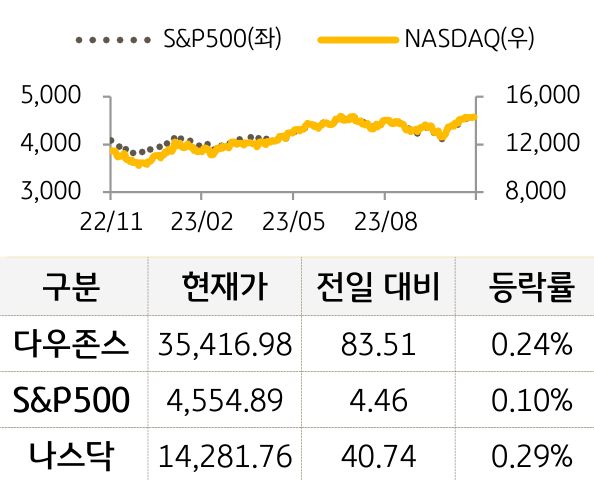 미국 증시
