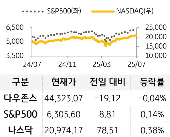 미국 증시