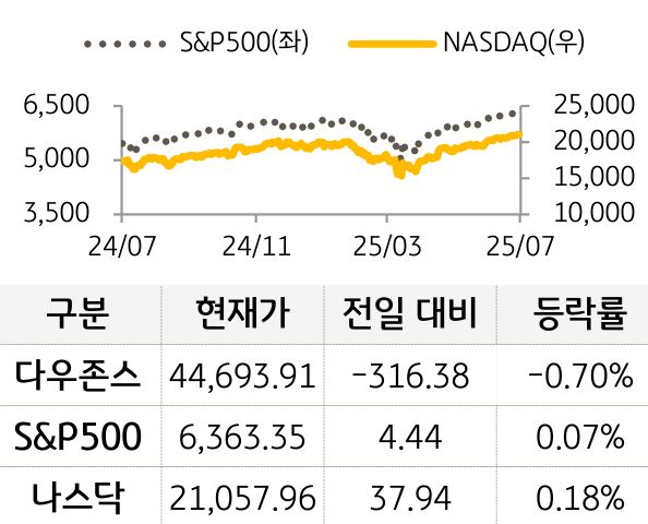 미국 증시