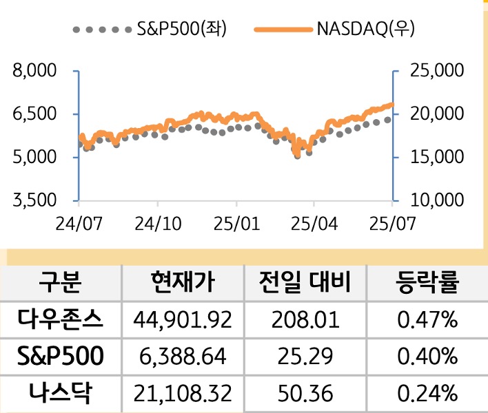 미국 증시