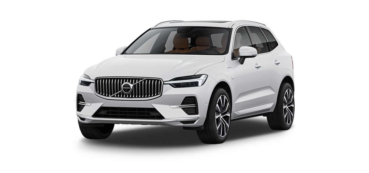 흰색 '볼보 XC60 플러그인 하이브리드 2024'의 사진이다.