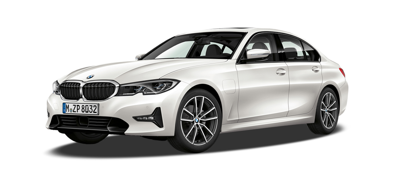 수입 하이브리드 세단 'BMW 3시리즈 플러그인 하이브리드(330e)' 차량 사진이다.