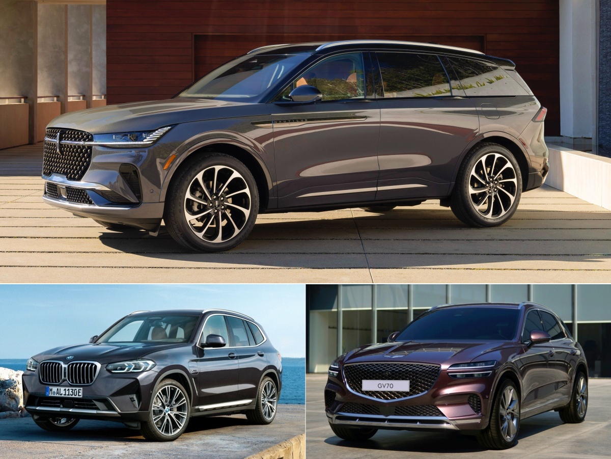 '노틸러스'와 함께 경쟁할 차로는 역동성이 두드러지는 'BMW X3'와 역동적이고 고유한 디자인 정체성이 돋보이는 '제네시스 GV70' 있음.