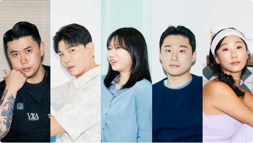 나폴리맛피아, 제이쓴, 니니, 자취남, 신아로미, 인플루언서 5인이 들려주는 금융 이야기