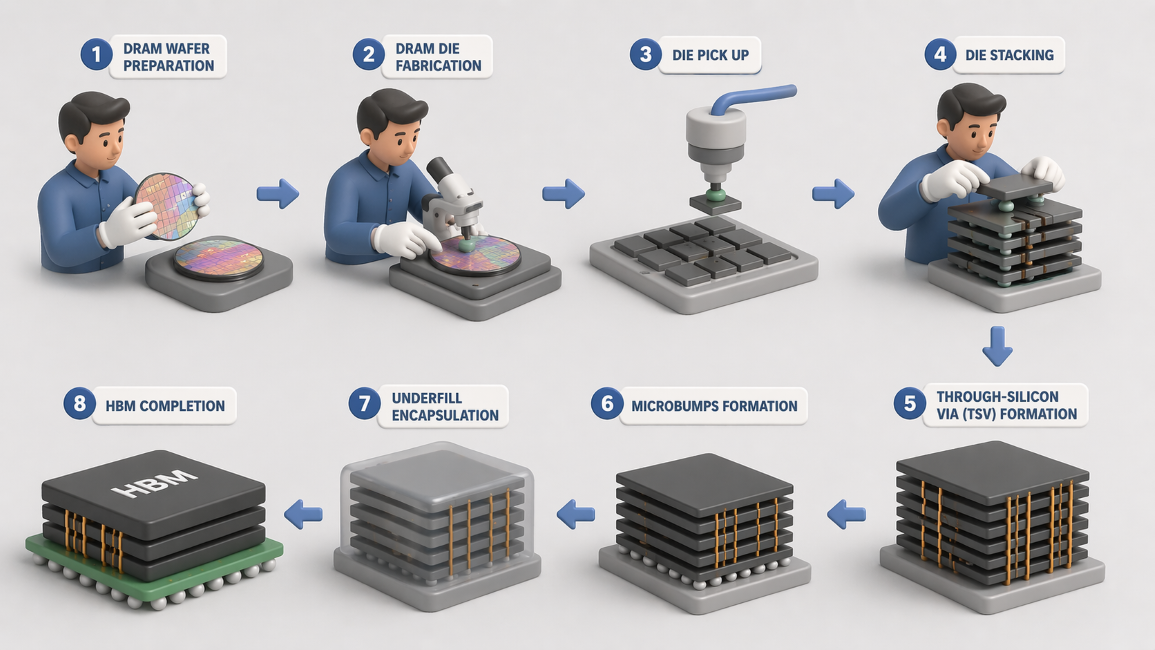 HBM이란? AI 반도체 전쟁의 승패를 가를 고대역 메모리