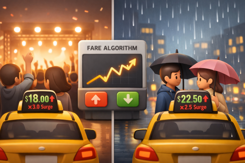 우버와 다이내믹 프라이싱 | 차 부를 때마다 요금이 달라지는 이유는?