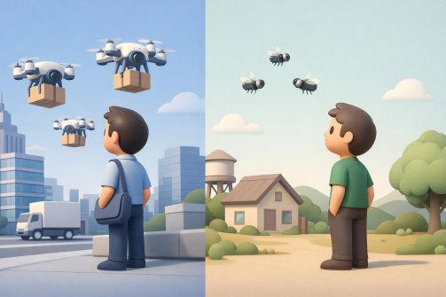 월마트, 알파봇과 드론으로 아마존과의 경쟁에서 살아남다